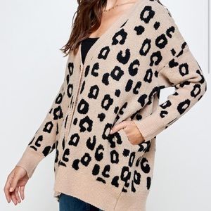Leopard Cardigan
